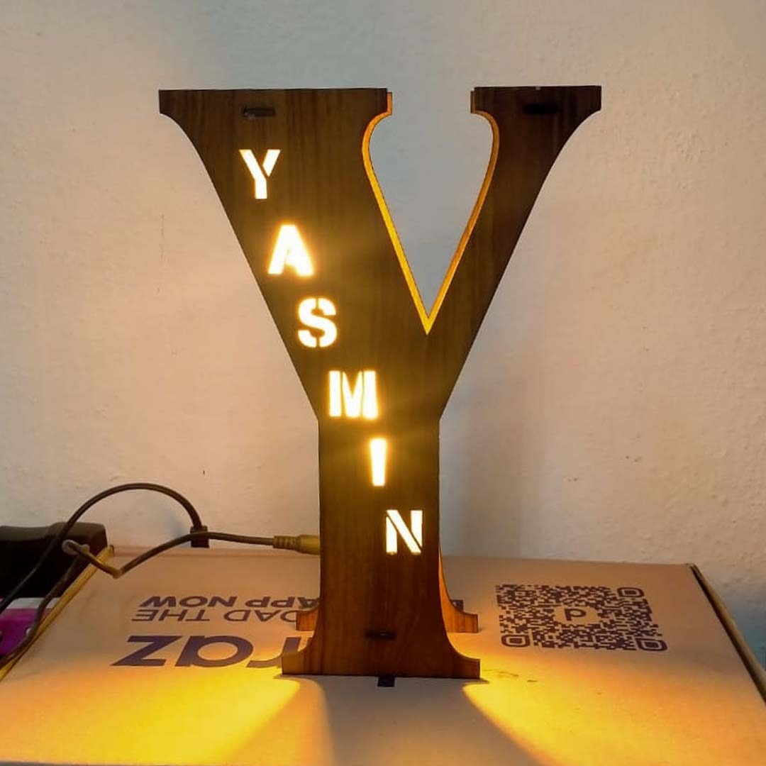Alphabet Name Lamp