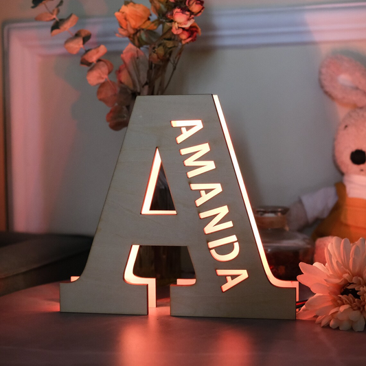 Personalized Name RGB Lamp